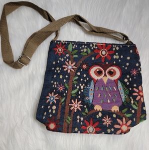 New Owl crossbody bag